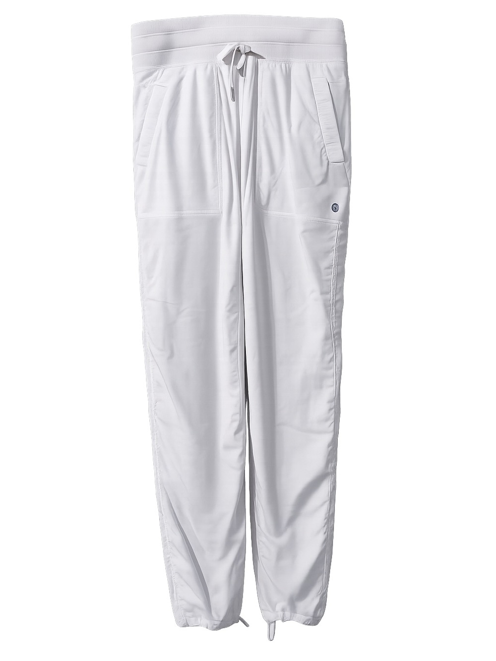 Lululemon White Lined  Pants Size 6 Regular